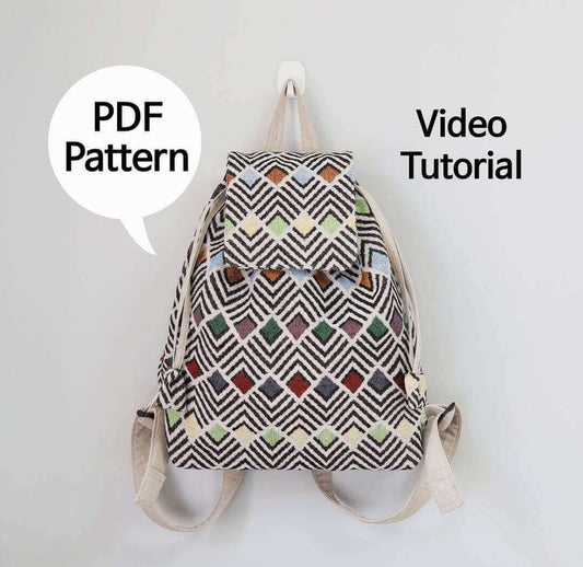 Awesome Backpack Sewing Patterns for school, work or out and about
